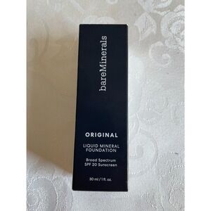 New bareMinerals ORIGINAL Liquid Mineral Foundation SPF 20 Sunscreen Light o8